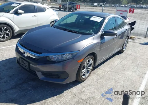 2017 Honda Civic Lx z USA, uszkodzony, nr VIN 19XFC2F51HE229449